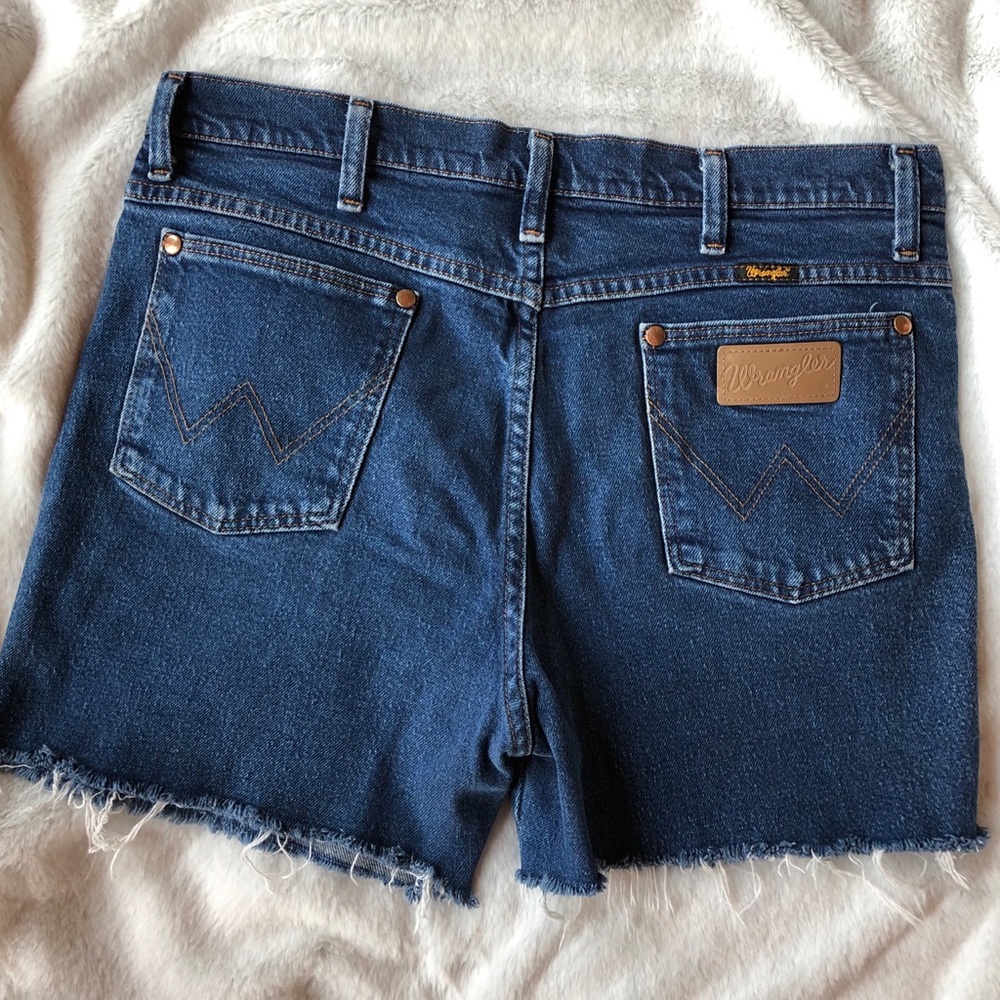 Vintage wrangler cut offs